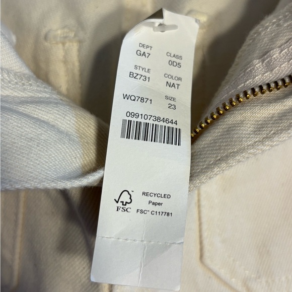 J Crew Nautical Cream Wide-Leg Jeans - Picture 11 of 16